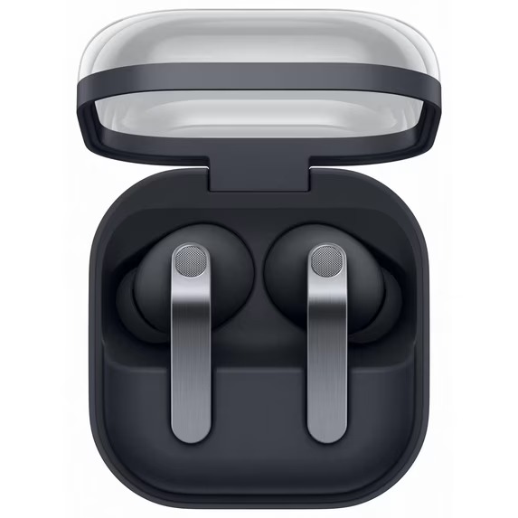 Samsung Galaxy Buds4 Pro SM-R640 Wireless Bluetooth Earbuds, Black, Active Noise Cancellation